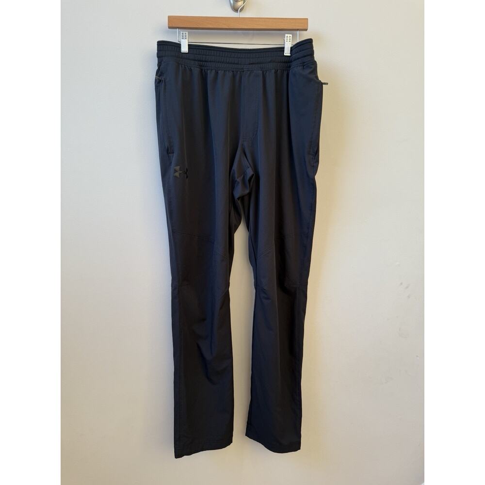 Under Armour Men's Joggers - Black - Size XL - Pre owned - 100% Polyester